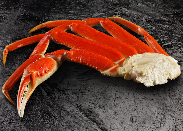 Crabe cuit décongelé (sections)