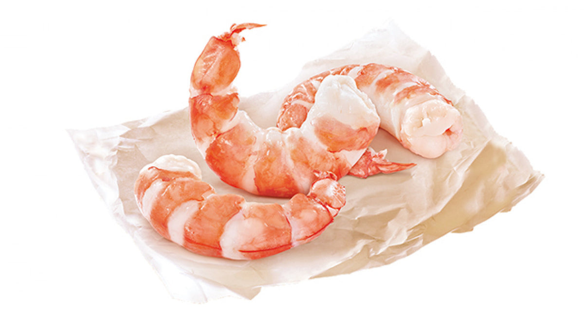 Brisure de crevette argentine noncuite congelée (environ 1 lb) Poissonnerie Gagnon