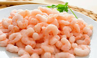 Crevettes décortiquées congelées (environ ½ lb)