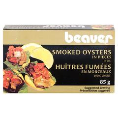 Huîtres fumées Beaver
